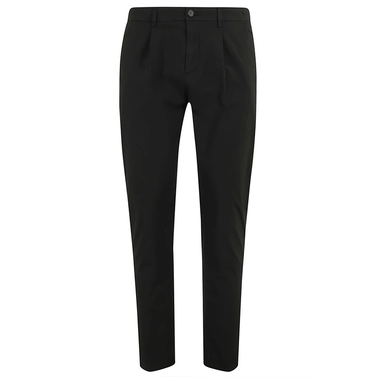 Department5 Prince Pences Black Cotone Elastan Pantaloni - Men