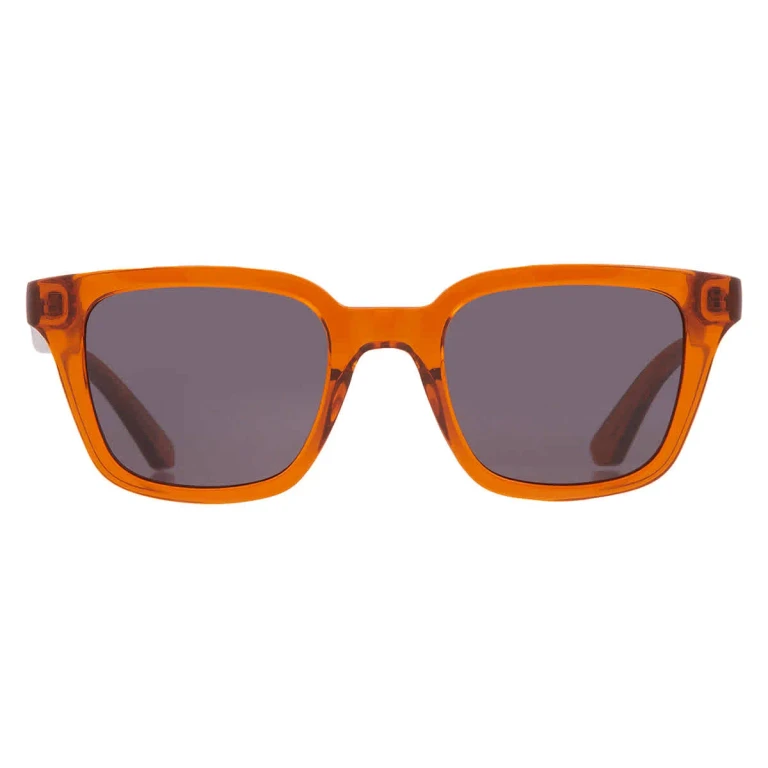 Calvin Klein Dark Grey Square Unisex Sunglasses CK24506S 618 49