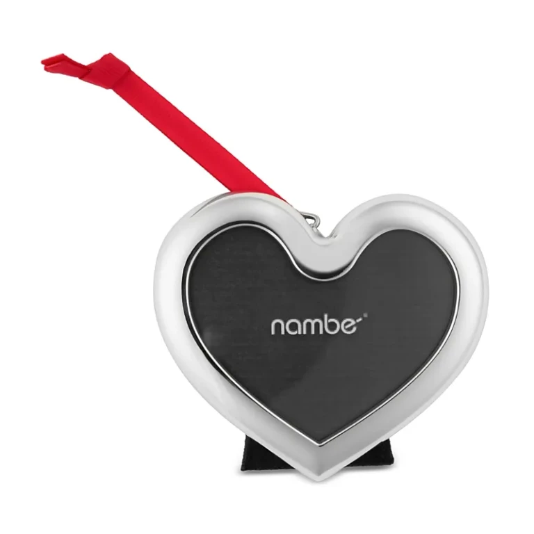 Nambe Heart Frame Ornament