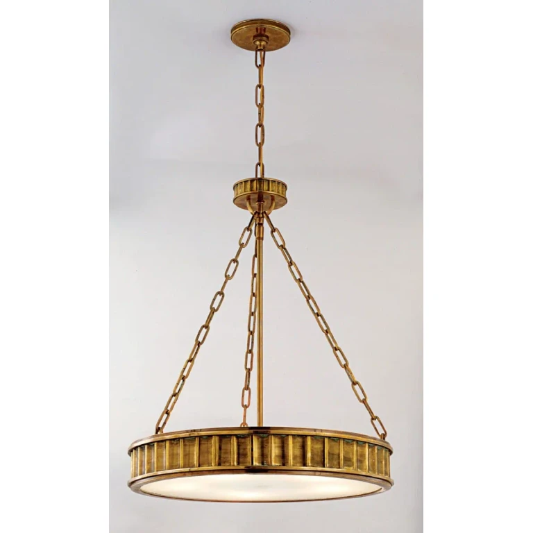Middlebury 5-Light 25" Pendant Light in Aged Brass