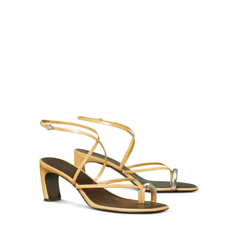 Tory Burch ウィメンズ ピアスド ストラッピー サンダル