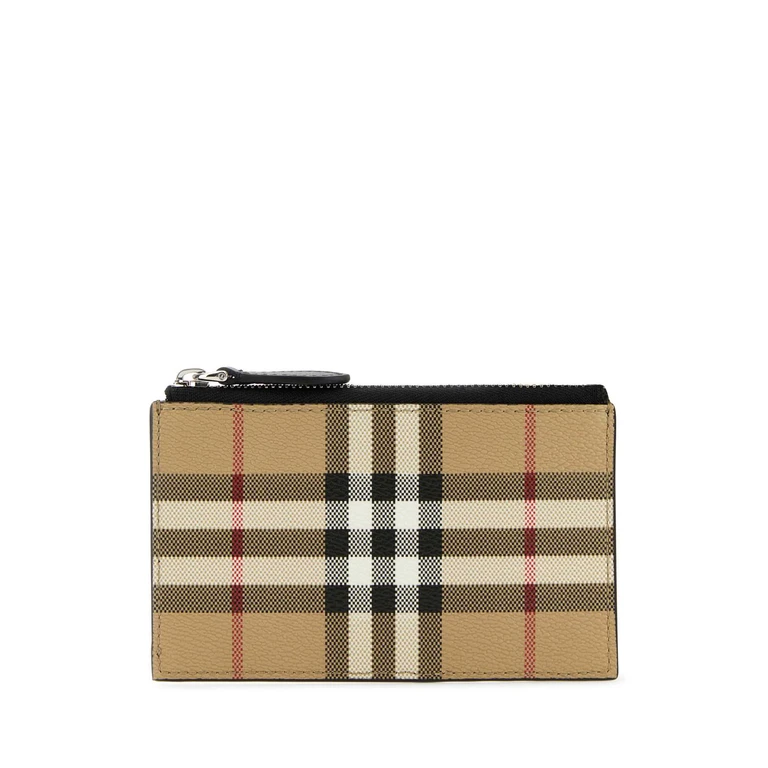 Printed Canvas Wallet Archivebeige Portafogli - Men