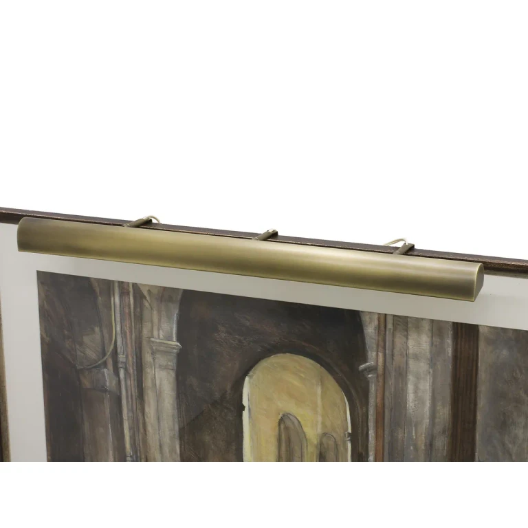 House of Troy Traditional 36" Antique Brass Picture Light
