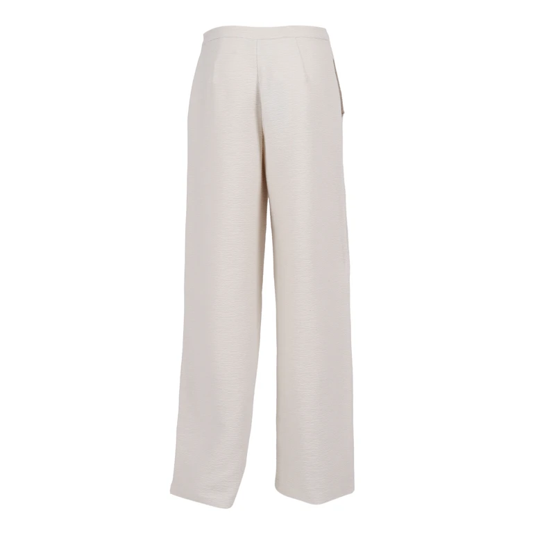 Emporio Armani Woman Trouser White - Women