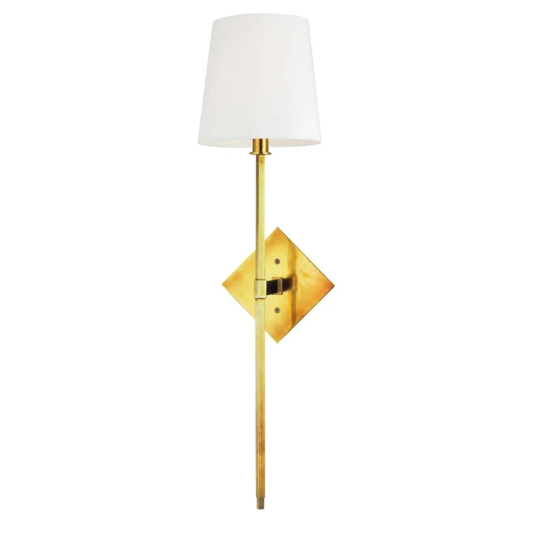 Cortland 26" Wall Sconce in Aged Brass