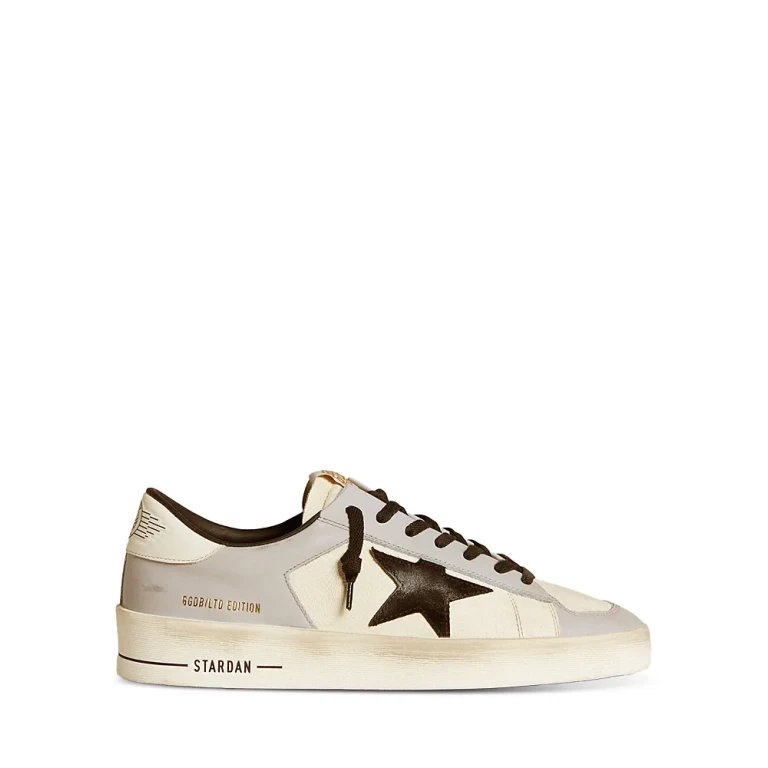 Golden Goose Men's Stardan Nappa Leather Sneakers