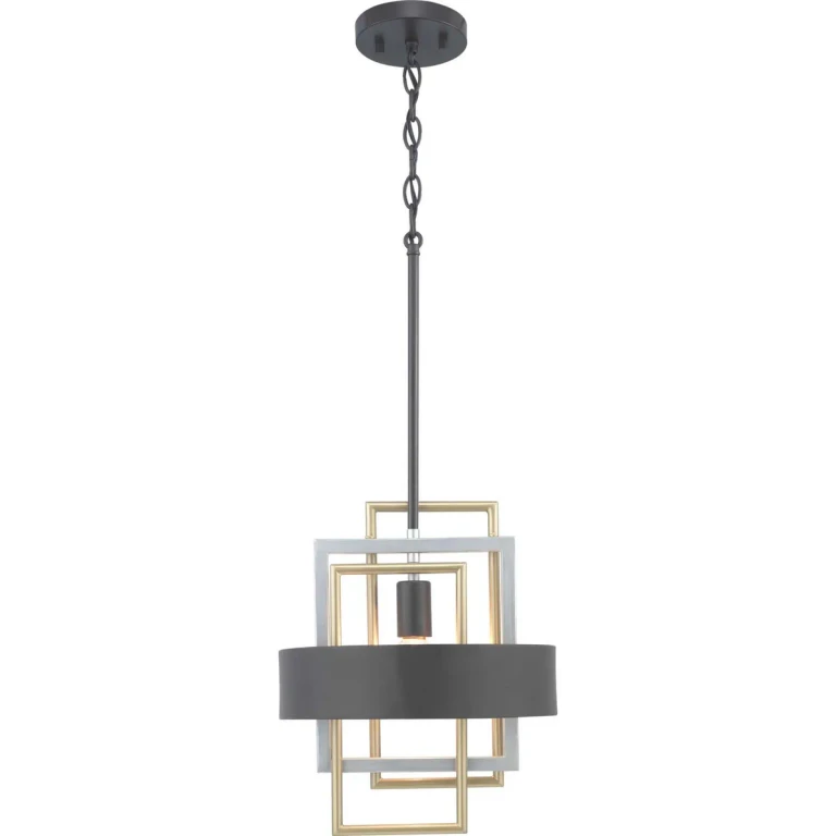 Black One Light Mini-Pendant from the Adagio Collection