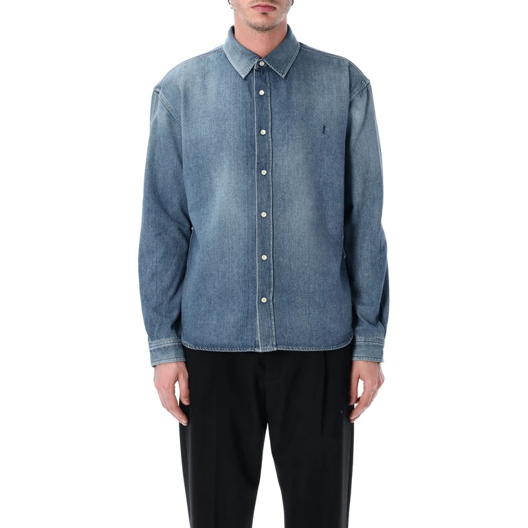 Shirt Men color Blue (862246Y29YA4428)