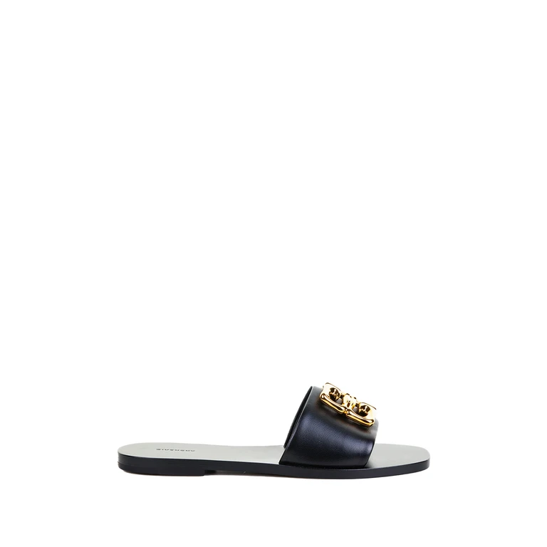 Givenchy Sandals Black Lamb Leather - Women