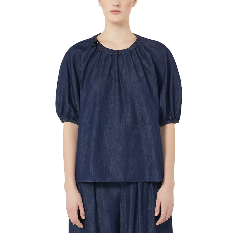 Max Mara Talia Ballon Sleeve Top