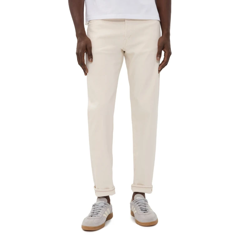 Madewell Relaxed Taper Ecru Comfort Selvedge Jeans Ecru 33