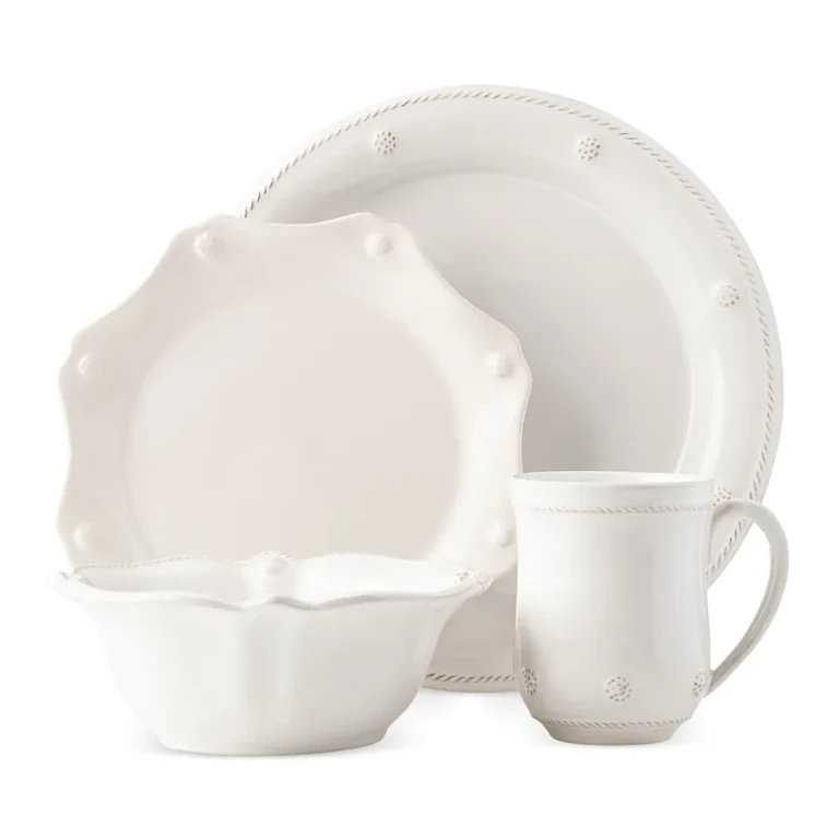 Juliska Berry & Thread Whitewash 4 Piece Place Setting