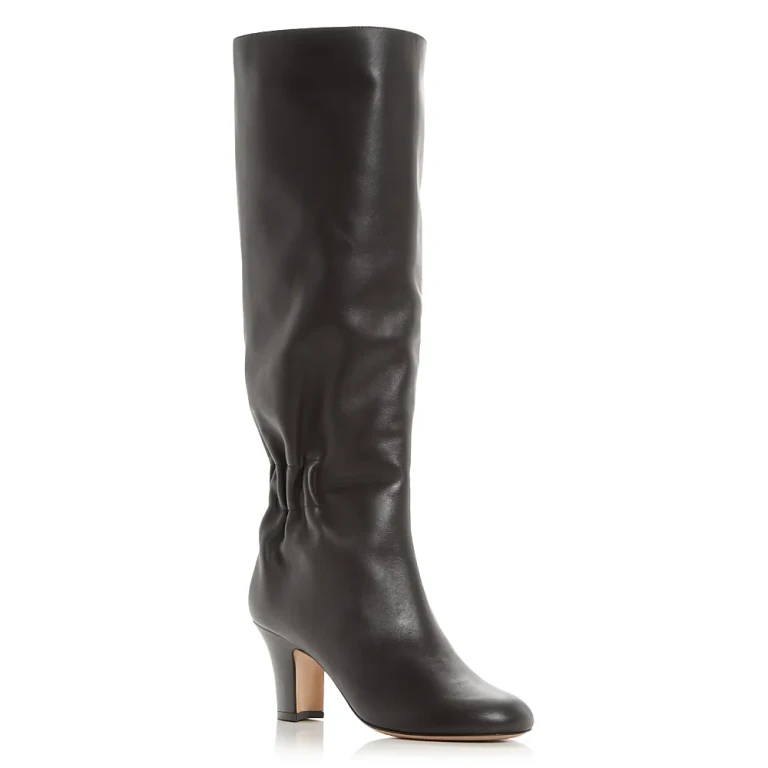 Ferragamo 여성 Janette Ruched Tall Boots