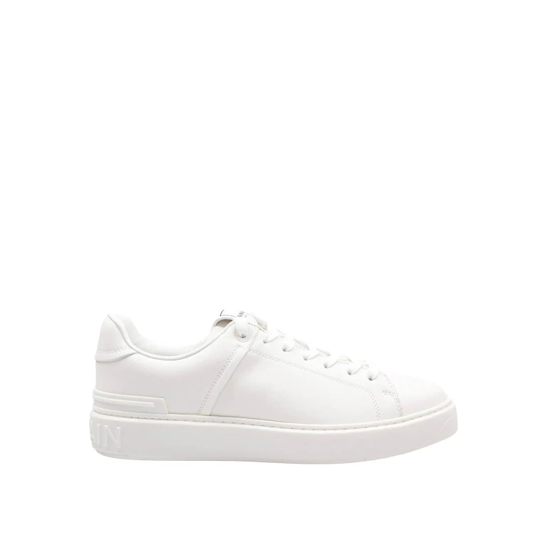 Balmain Baskets - Blanc
