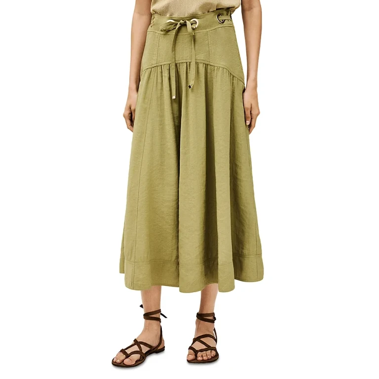 ba & sh Donia Drawstring Skirt