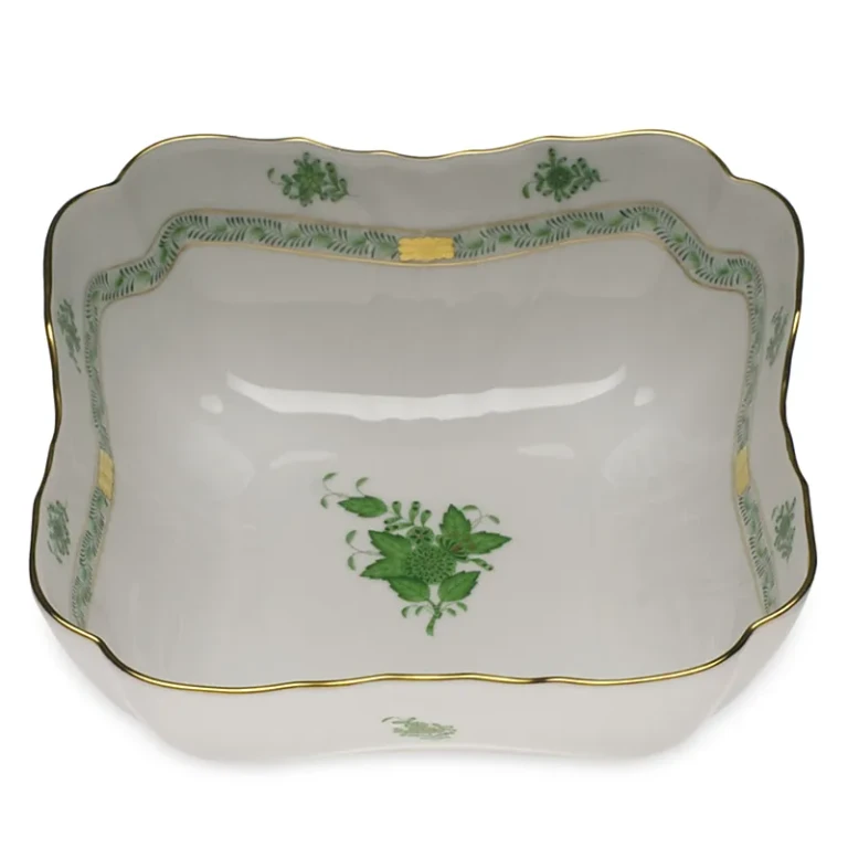 Herend Square Salad Bowl