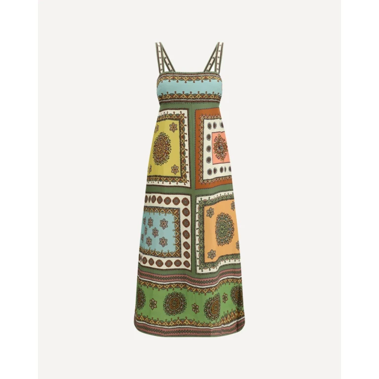 ALEMAIS Contina Day midi Dress Female 8