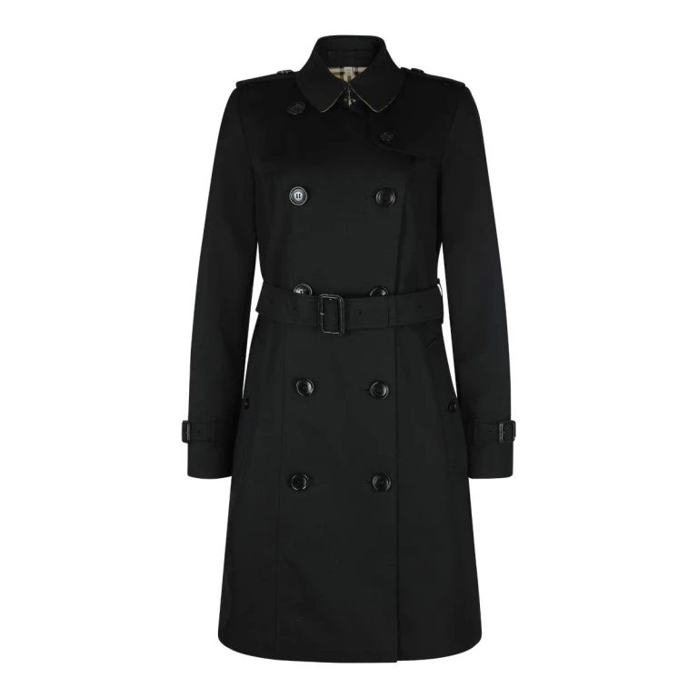 Burberry Double Breasted Belted Trench Coat
