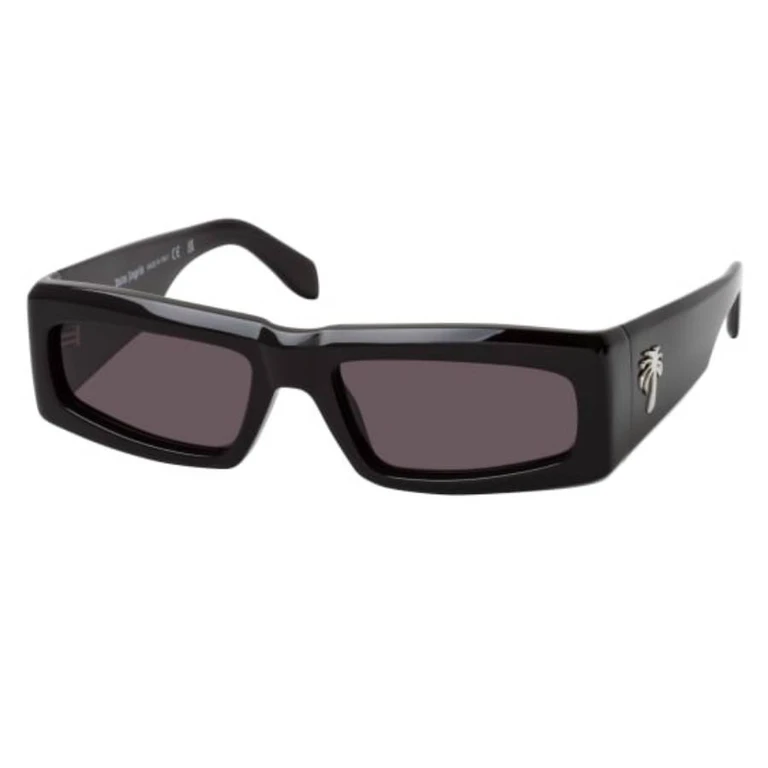 Palm Angels Grey Rectangular Unisex Sunglasses PERI055 1007 58