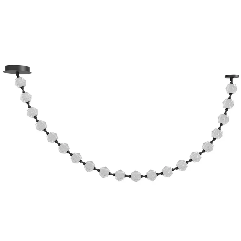 Black LED Pendant from the Beluga Collection