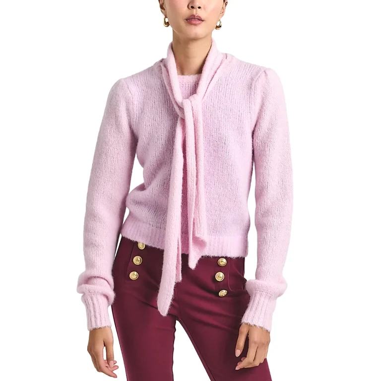 Derek Lam 10 Crosby Leilani Plush Knit Sweater