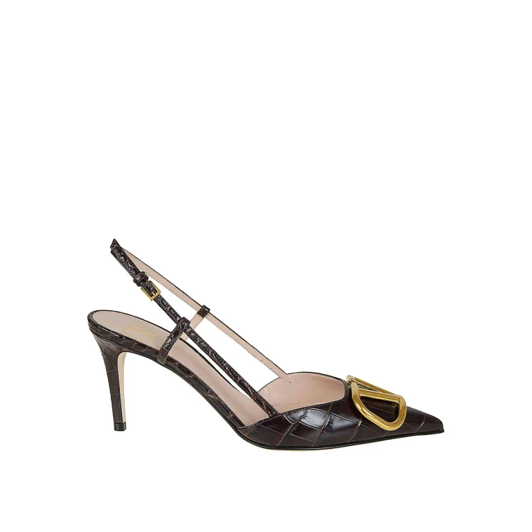 Valentino Garavani 高跟鞋 - 棕色