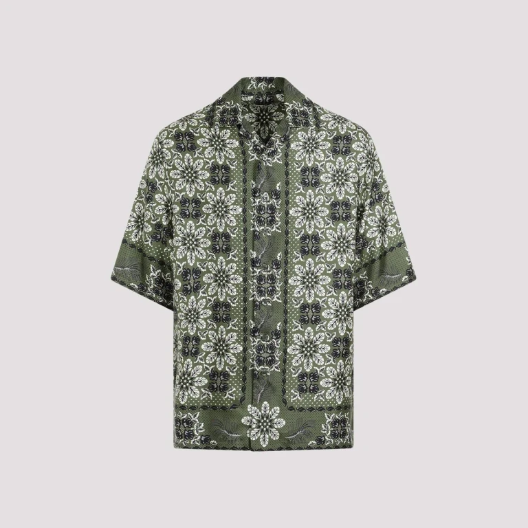ETRO - Etro Silk Boxy Shirt