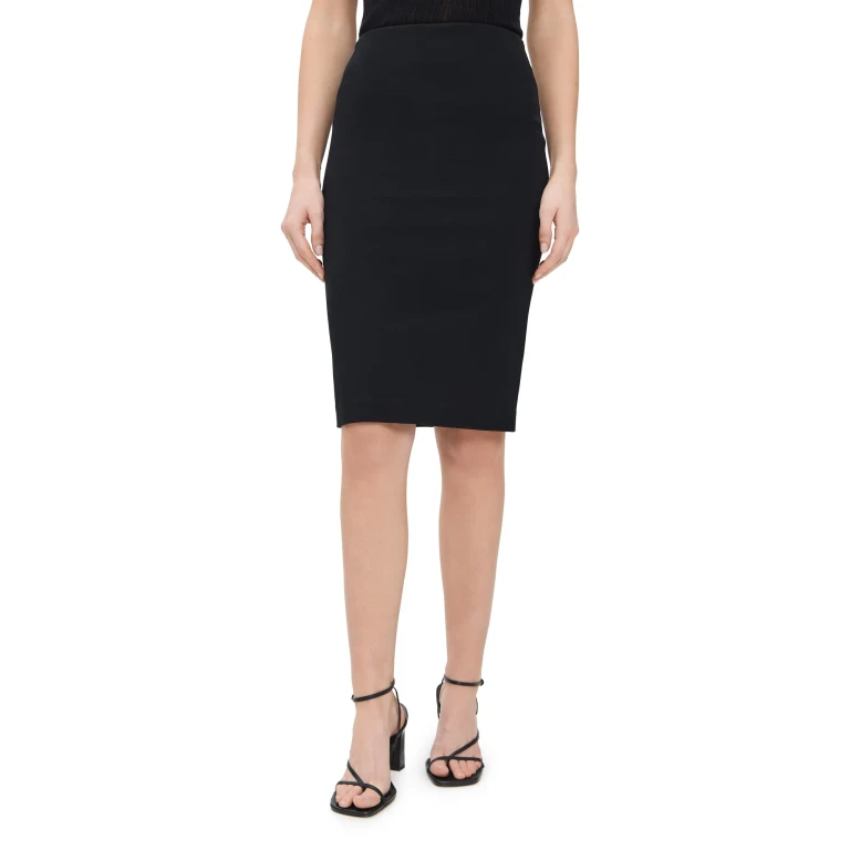 SPANX Ponte Pencil Skirt Classic Black 3X
