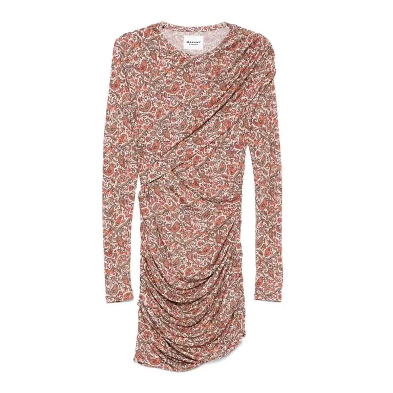 Isabel Marant Robe Au Genou - Marron