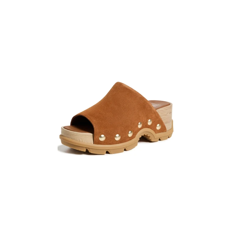 Sorel Roam'n Slide Sandals Chalk/Gum 2 8.5