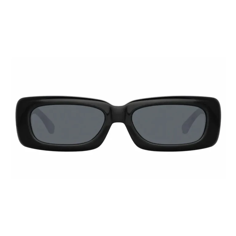 The Attico Mini Marfa - Black / Yellow Gold Sunglasses (ATTICO16C10SUN)