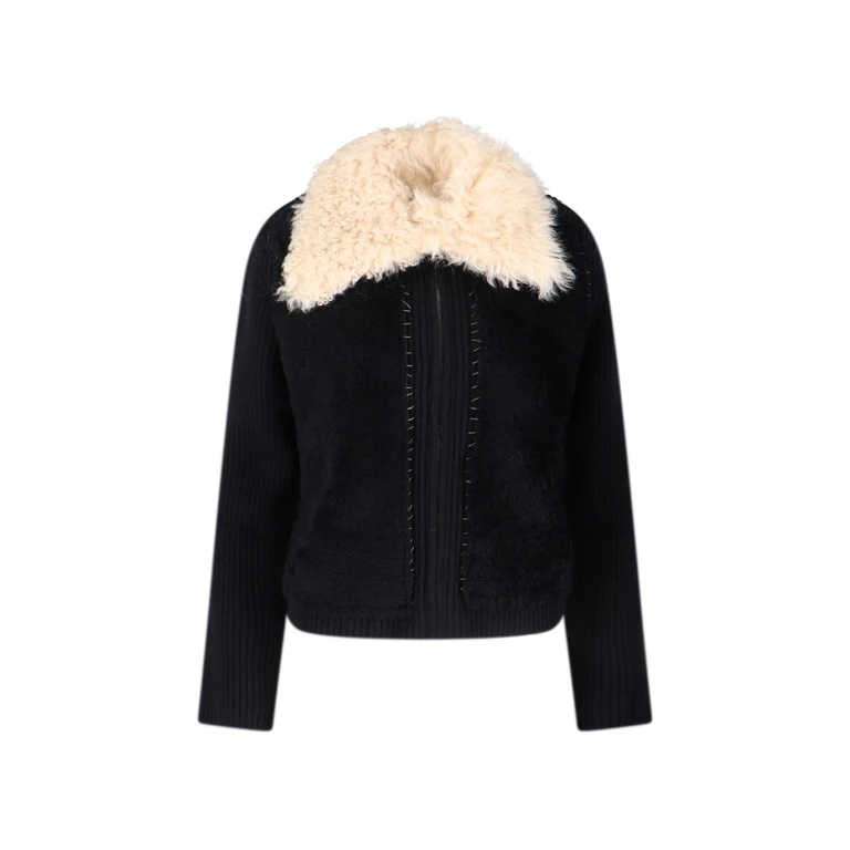 Marni Sweaters Black Primary Fabric: Virgin Wool - Women