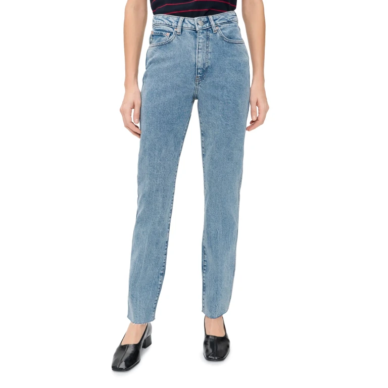 DL1961 Kristy Cigarette SculptSystem High Rise Jeans Adriatic Sea 27