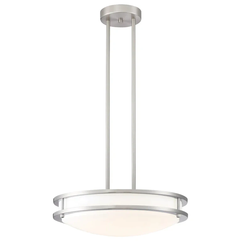 Access Solero Pendant Light in Brushed Steel - 20469LEDD-BS/ACR