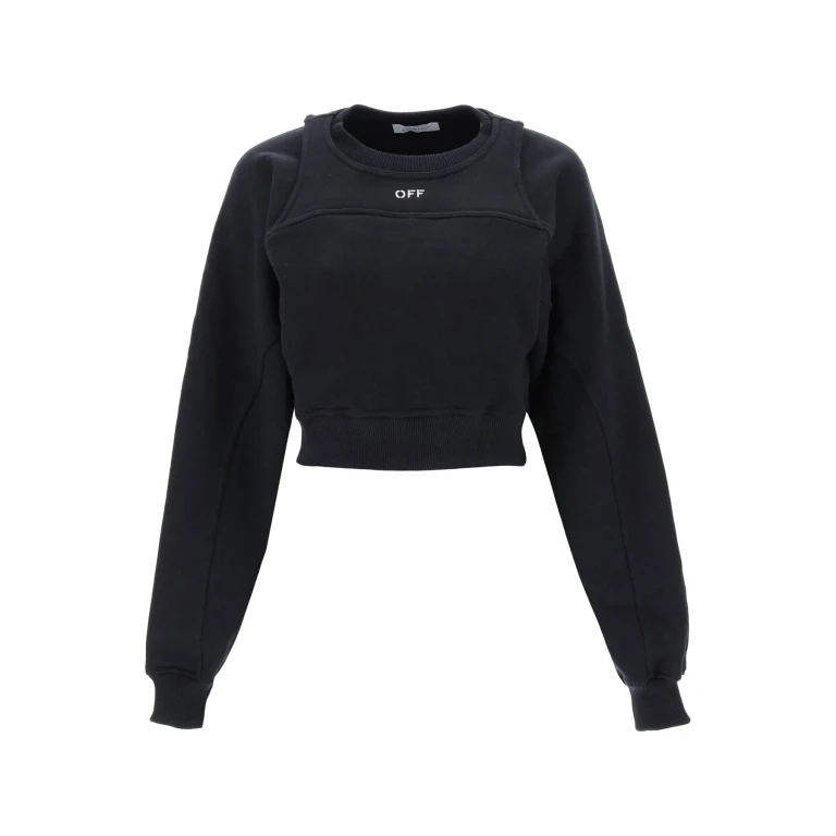 Off-White Logo Embroidery Sweatshirt