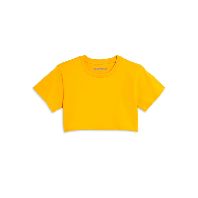 KatieJnyc Girls' Tristan Cropped Tee - Big Kid