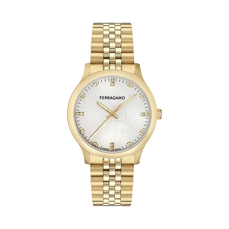 Ferragamo Duo Diamond Watch, 40mm