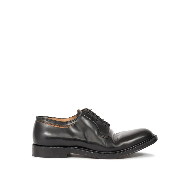 Maison Margiela Chaussures À Lacets - Noir
