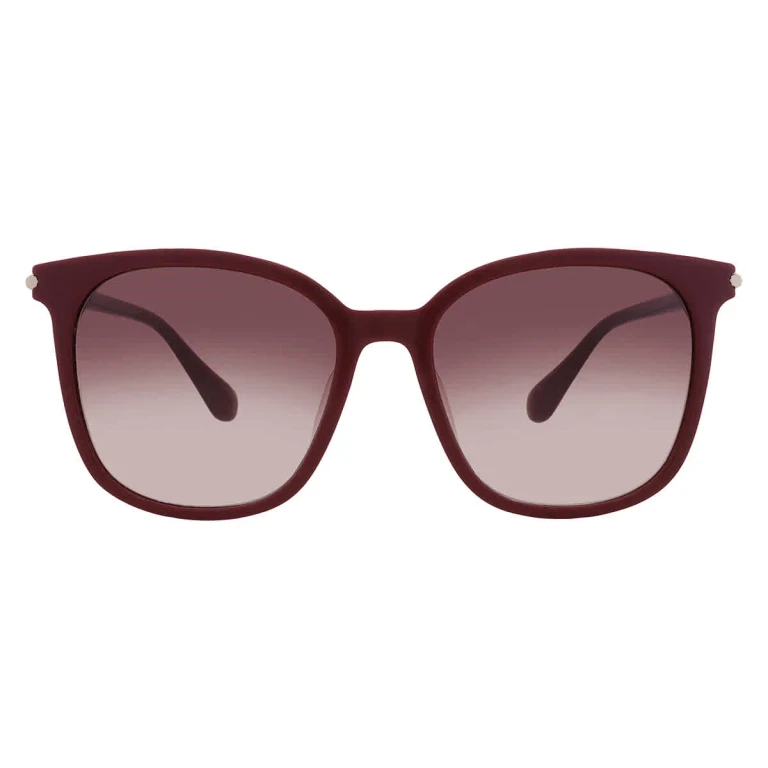 Ferragamo Burgundy Gradient Square Ladies Sunglasses SF1113SLB 606 56