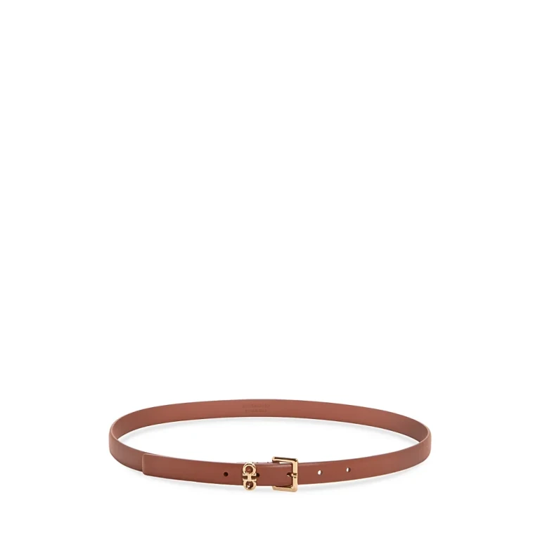 Ferragamo Women's Gancini Leather Belt