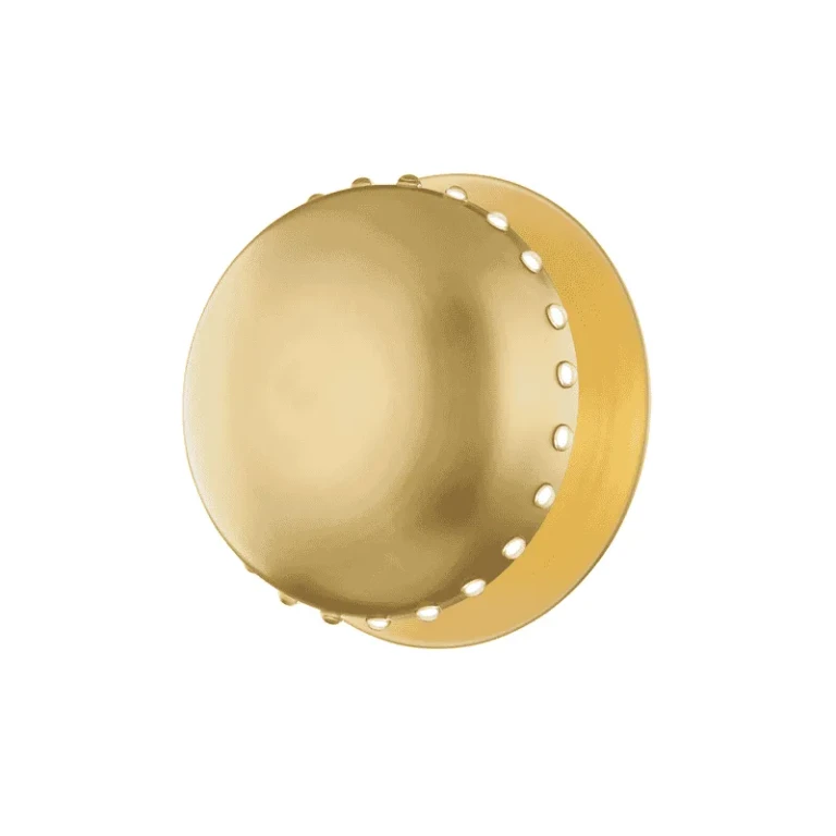 Hudson Valley Nash Ceiling Light in Aged Brass - 2816-AGB