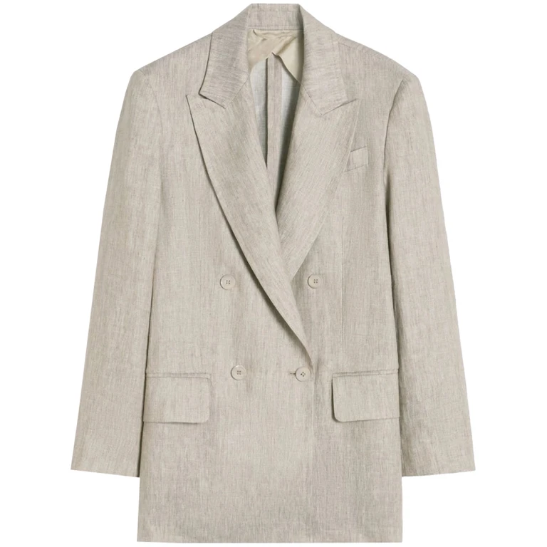 Max Mara Mxmolimpi Grey Blazer - Women
