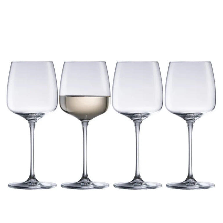 Galway Crystal Tivoli White Wine Set of 4