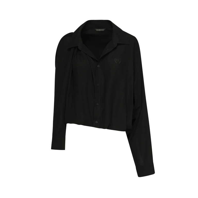 Balenciaga Shirts Black Lyocell - Women