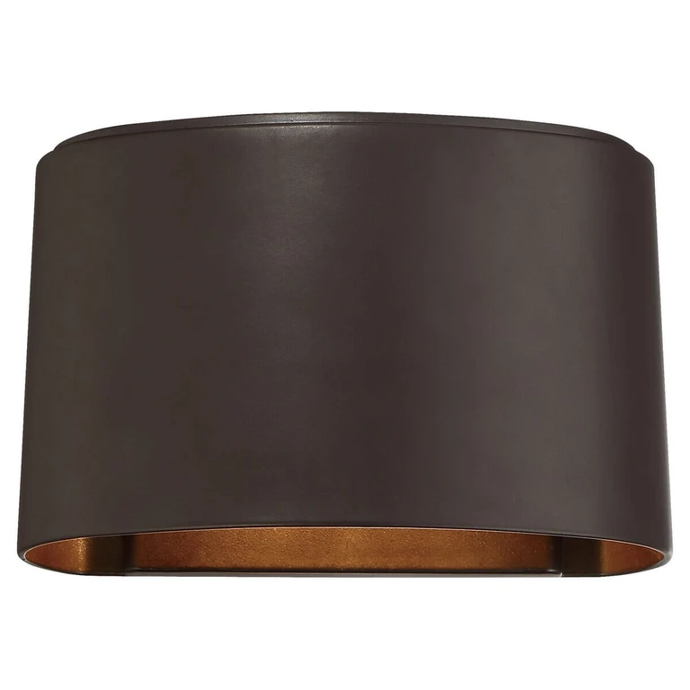 Everton Outdoor Wall Light in Dorian Bronze