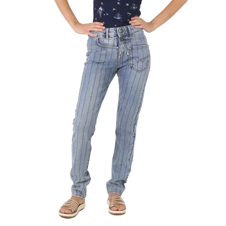 Filles A Papa Ladies Pants Blue Turner Crystal, Waist Size 25