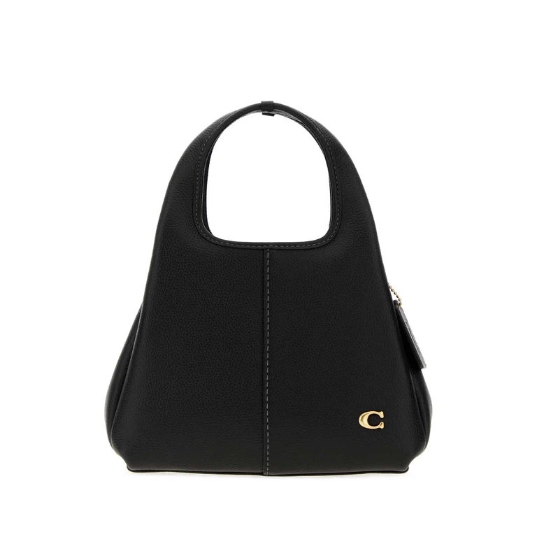 Coach New York Black Leather Lana 23 Handbag B4black Borse A Tracolla - Women