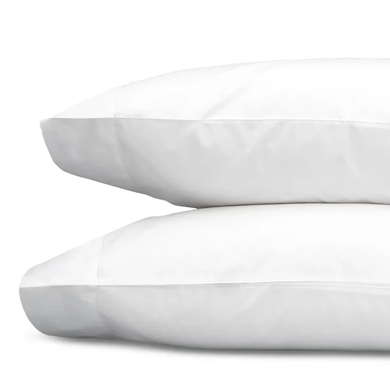 Matouk Positano Hemstitch Wrinkle Free King Pillowcase, Pair