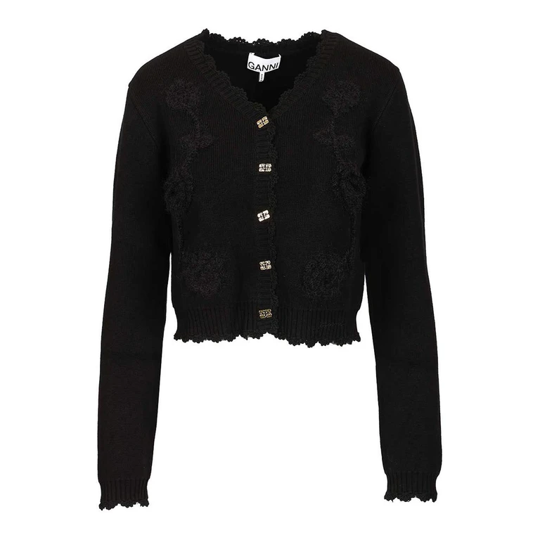 Ganni Cardigan - Noir