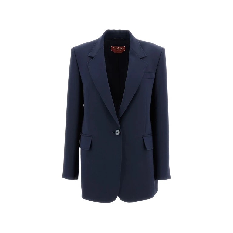 Max Mara Studio Bosco Blue Blazer - Women